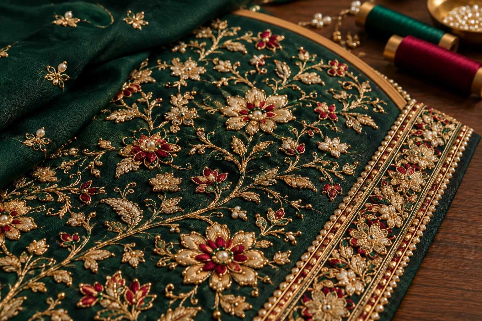 Intricate Hand Embroidery Designs